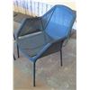Image 2 : Qty 2 Cane-Line Woven Outdoor Patio Chairs (24"W arm to arm)