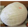 Image 1 : Soft White Bean Bag Chair (Pier 1 Imports)
