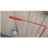 Image 2 : Red Minimalist Metal Floor Lamp, 44"H