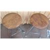 Image 3 : Qty 2 Sisman Supersputnik Designer Barstools 24.5"H