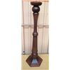 Image 1 : Wooden Candle Holder 30.5"H