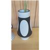 Image 2 : Qty 2 B&W Jonathan Adler Vases