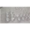 Image 2 : Large Lot of Glass Stemware & Beverage Glasses