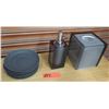 Image 1 : Soap Dispenser, Tissue Holder & Dinner Plates
