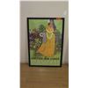Image 2 : Large "United Airlines" Greeting Poster, Framed 20"W x 38"H