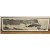 Image 1 : Large Framed Masami Teraoka Watercolor, 82" x 44", Signed, Original Signature. Photo on Back says Mo