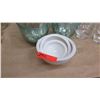 Image 2 : Beverage Glasses, Canisters, Bowls, Candles, etc.