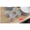 Image 2 : Tabletops Gallery White Dishware: Salad & Dinner Plates, Bowls, Coffee Cups