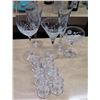 Image 1 : Misc. Decorative Glass Stemware & Shot Glasses