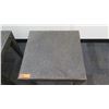 Image 2 : Qty 2 'Stone-Look' Composite Square End Tables