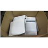 Image 1 : Approx. Qty 30 White Three-Ring Binders, Large