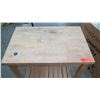Image 2 : Rolling Wooden Butcher Block Stand w/ 2 Shelves, 26" x 17" x 36" H