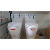 Image 2 : Qty 2 One-Piece Freestanding Toilets