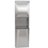 Image 1 : Bradley Towel Dispenser & Waste Receptacle Unit Model 2A05-000005