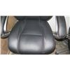 Image 2 : Executive Black Wheeled Rolling Office Chair w/ Armrests