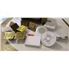 Image 1 : Multiple Brass Electrical Outlet Plates, LED Lighting Fixtures, etc.