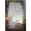 Image 1 : Pallet 33 ST-15 Ashanti White Marble Slabs 12" x 24"
