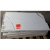 Image 1 : Qty 24 Pieces Damaged White Stone Tiles