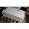 Image 2 : Qty 24 Pieces Damaged White Stone Tiles