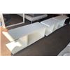 Image 1 : Minimalist White Modular Bench System