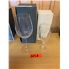 Image 1 : 1 Vera Wang Wedgwood Stemmed Glass & 1 Waterford Crystal 'Lismore Diamond' Stemmed Goblet