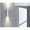 Image 1 : Qty 2 New Clessidra Wall Light Model F1580009, Gloss White Designed by Antonio Citterio (Retail $745