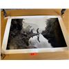 Image 1 : B&W Franco Salmoiraghi Print on Canon Inkjet Printer, Back Signed by Artist, 36x24 Waipio Valley,