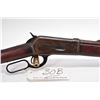 Image 2 : Winchester Model 1886 .38 - 56 WCF Cal Tube Fed Lever Action Rifle w/ octagon bbl shortened to 21 1/