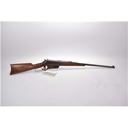 Winchester Model 1895 Flatside .30 US Cal Lever Action Rifle w/ 24" rnd bbl [ fading blue finish, fa