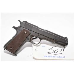 Restricted Handgun - Colt Model M 1911 A 1 U.S. Army .45 Auto Cal 7 Shot Semi Auto Pistol w/ 127 mm 