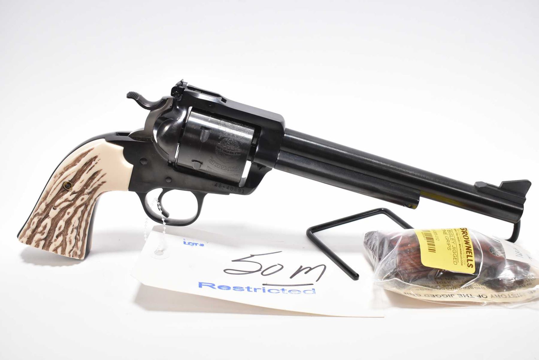 Restricted Handgun Ruger Model New Model Blackhawk Bisley