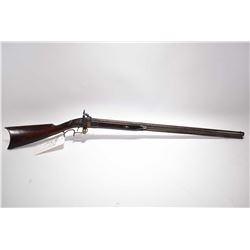 Antique - J.W. Reynolds Model Half Stocked .40 Perc Cal Black Powder Rifle w/ 30" part round part oc