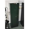 Image 1 : Green Stack On Metal Gun Locker w/ key