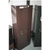 Image 1 : Brown Stack On Locking Rifle Cabinet w/ key