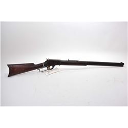 Marlin Model 1889 .38 W Cal Lever Action Rifle w/ 24" octagon bbl full mag [   blued finish turning 