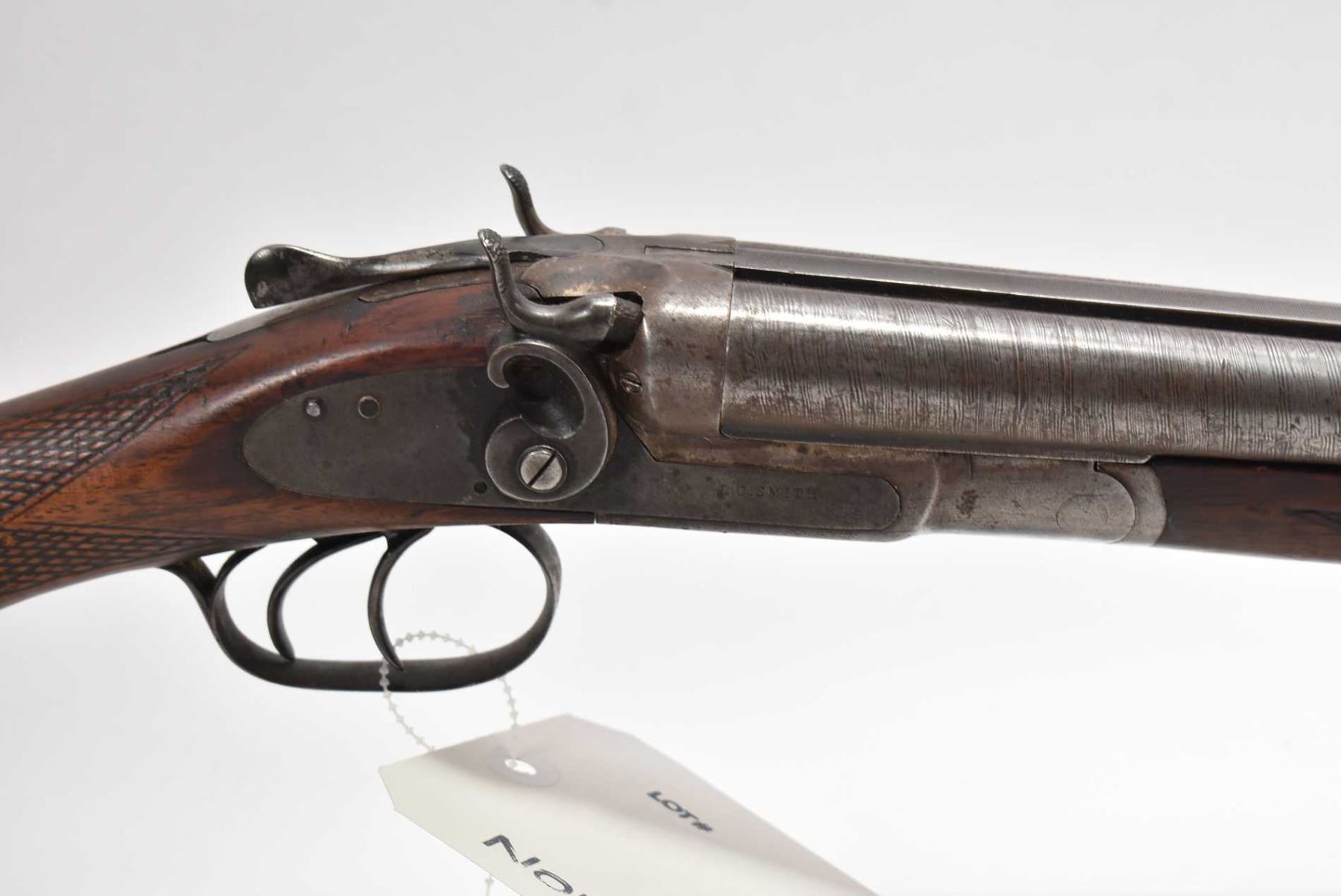 L.C. Smith ( Hunter's Arms Co. ) Model F .16 Ga Side By Side Hammer ...