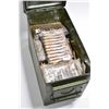 Image 1 : Green Metal Military Ammo Can w/ approx. 475 Rnds .308 WIn Cal Ammo