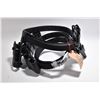 Image 1 : Tray Lot : Rifle Slings - Two Cartridge Belts - Three Machetes [ one has sheath ] - Two Black Belts 