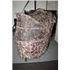 Image 2 : Lot of Two Portable Camo Toned Hunting Blinds by Ameristep [ orig cost over $ 200.00 each says consi