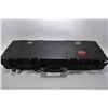 Image 1 : Heavy Duty Rolling Black Plastic Mag Pul Gun Case with foam lined fitted interior