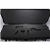 Image 2 : Heavy Duty Rolling Black Plastic Mag Pul Gun Case with foam lined fitted interior