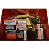 Image 2 : Red Metal Tool Box : Variety of Ammo : .303 Brit Cal Ammo - .45 Auto - .300 Win Mag - 6.5 x 55 - .44