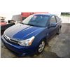 Image 2 : 2008 blue Ford Focus SES