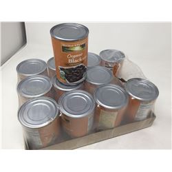 Case of Westbrae Natural Organic Black Beans (12 x 425 g)