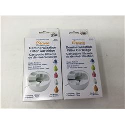 Crane Demineralization Filter Cartridge (lot of 2)