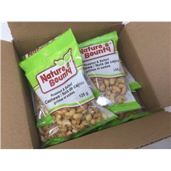 Case of Nature's Bounty Roasted & Salted Cashews