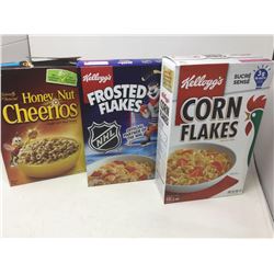 Lot of Assorted Cereal