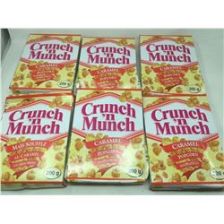 Lot of Crunch 'N Munch Caramel Popcorn (6 x 200g)