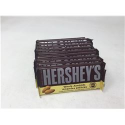 Lot of Hershey's Whole Almonds Chocolate Bars (11 x 100g)