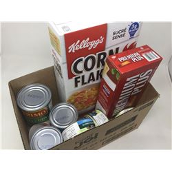 Case of Assorted Groceries